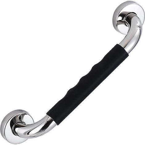 30cm, Barre d'appui en acier inoxydable pour douche, barre pour poignée de salle de bain, support de barre de sécurité, handicap, personnes âgées (1/5)