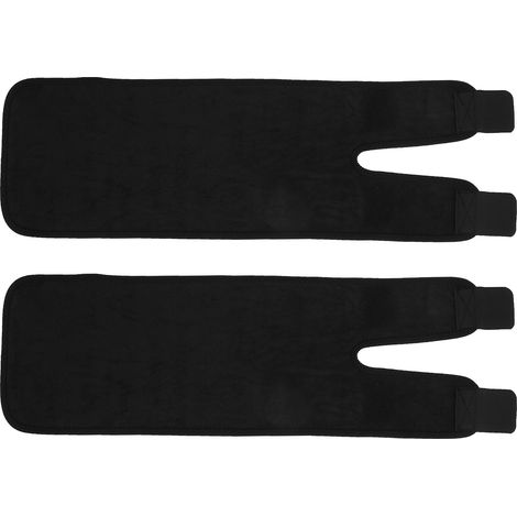 Genouillère Élastique De Sport - Support De Compression Double Velours - Pour Musculation Et Fitness - Lot De 2 (1/5)