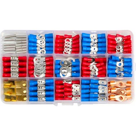 Set di connettori isolati Kraft&dele da 300 pezzi (1/5)