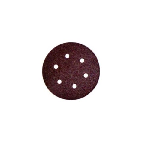 DISCHI CARTA ABRASIVA FORATA CON VELCRO PER ROTORBITALI Ø MM.150- - grana 120 blister da pz.10 - 1 blister MAKITA