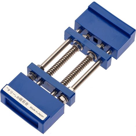 Federbelasteter Steinhalter - BLAU (1/2)