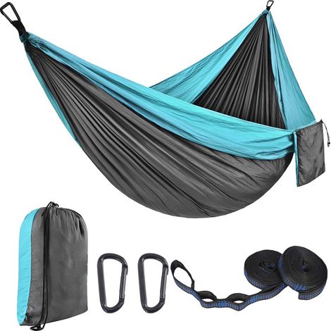 Hamac suspendu en toile de parachute pour le camping en (1/5)