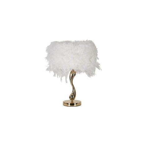 Chariot de lampe de table blanc cm ø 25x47 (1/5)