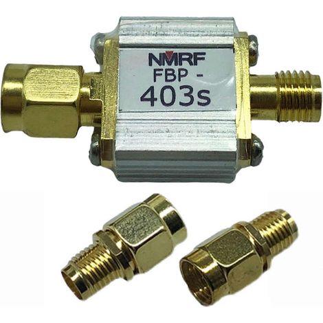Filtre passe-bande 403 MHz - Optimisation des performances de l'équipement de réception - hôte unique et adaptateur (1/5)