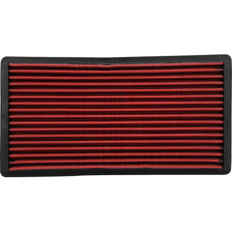 Filtre à air universel en aluminium lavable et réutilisable pour panneau de remplacement 2042, haute performance (1/5)
