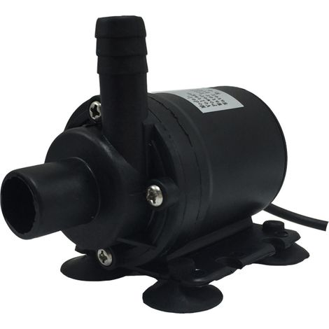 Hochdruck-Miniaturwasserpumpe, geräuschlose, bürstenlose Membranpumpe für Hydrokultur-Reservoirs, 12 V Gleichstrom, Temperatur unter 60 °C (1/5)