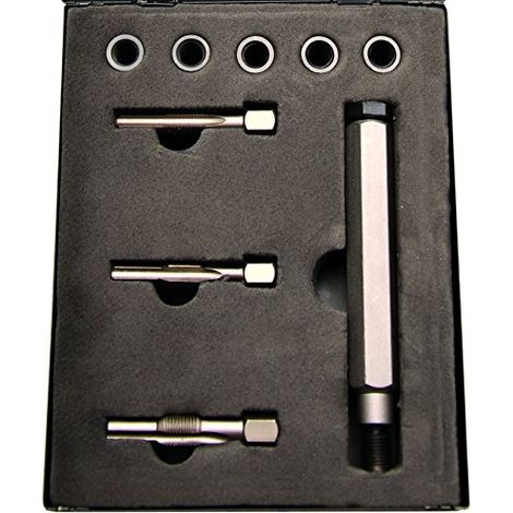 8647 BGS KIT DE RÉPARATION POUR FILETAGE BOUGIE DE PRÉCHAUFFAGE, M8 X 1,0 (1/5)