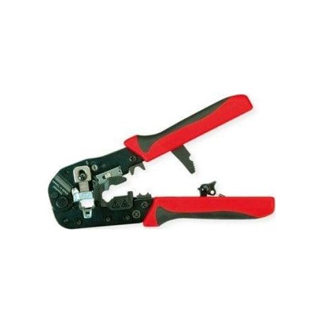 Alicates para crimpar RJ45 VALUE rojo 190 mm 347 g