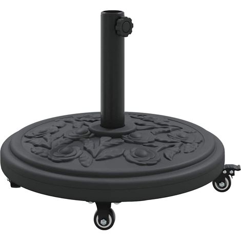 Pied de parasol Art déco Noir Ø 45 x 39,5 cm Fer