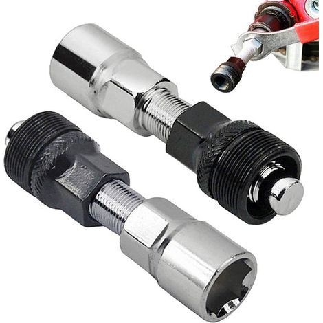 Estrattore universale per albero motore, 2 pezzi, estrattore professionale per albero motore, accessorio per bicicletta, attrezzo per bicicletta, chiave per albero motore, universale (1/5)