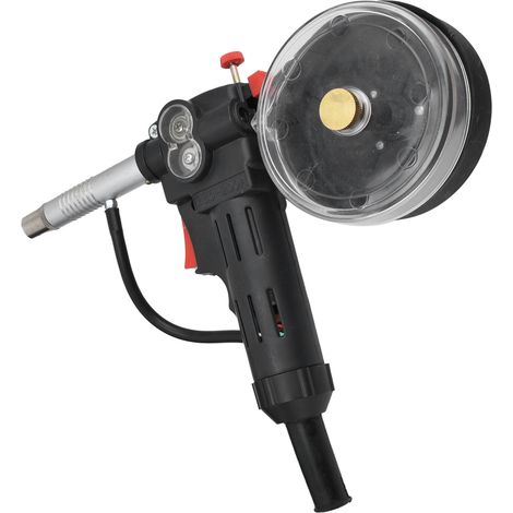 Pistolet dévidoir MIG aluminium refroidi à air, accessoire de soudage pour atelier et maintenance industrielle (1/5)