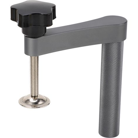 Pince de serrage manuelle à action rapide, en alliage d'aluminium et acier inoxydable, réglable, pour le travail du bois, clip de bureau (1/5)