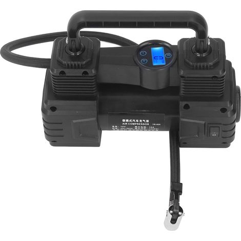 12V Hochdruck-Luftkompressor (120 PSI) – Tragbarer Reifenfüller mit LED-Licht für Autos, Wohnmobile und Ballons (1/5)