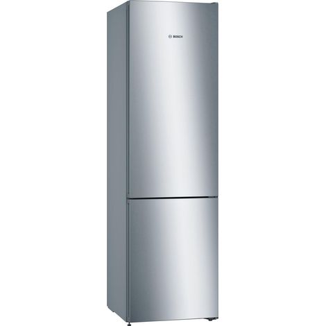 Bosch Série 4 Réfrigérateur Combiné Acier Inoxydable 368L (1/5)