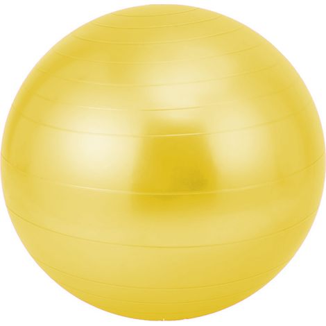 Pour le Pilates, utilisez ce ballon de yoga souple et lesté pour vos exercices de fitness. (1/4)