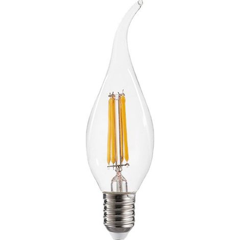 4-W-LED-Glühbirne E14, warmweiß 2700K, Vintage-Stil, entspricht 40 W, 9er-Pack
