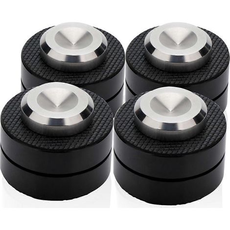 4 patins absorbants pour haut-parleurs Hi-Fi, amplificateur et préamplificateur (1/5)