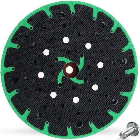 Plateau Ponçage 150 mm Compatible Ponceuse Excentrique Aspiration Poussière Festool Rotex ETS (1/4)