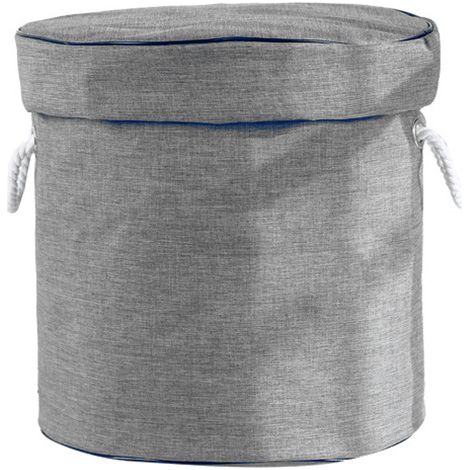 (Gris) 1pc Sac de Rangement Jouet, Tapis de Jeu Organisateur de Jouets Organisateur Rangement pour Lego Tapis Panier De Rangement Pour Jouets Portable enfants jouets organisateur (1/5)
