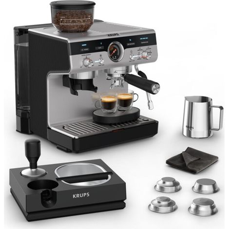 Espressomaschine Krups Präzision Plus Edelstahl 1380 Watt