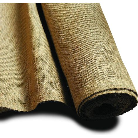 Noor 071305090500 H305 - Tela di Juta Pesante preritagliata, 0,9 x 5 m