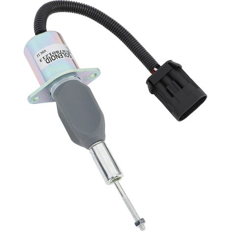 Kraftstoffabsperrmagnetventil, 12V Kraftstoffabsperrmagnetventil für Sicherheitsbetrieb 87801213 für industrielle Automatisierung