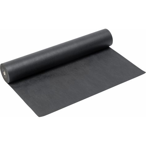 Meister Unkrautvlies 50 x 1 m 100 g/m² schwarz atmungsaktiv gegen Unkraut Frost Wärme (1/5)