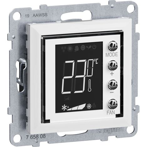 Thermostat Legrand 765608 kompaktes Design benutzerfreundlich (1/4)