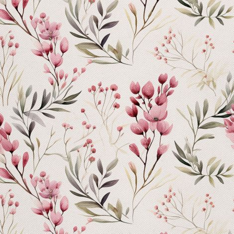 Tela decorativa para exteriores Oxford - Flores - DX2819 (1/5)