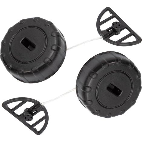 Set di 2 tappi serbatoio olio per Stihl 017 018 per MS170 MS180 Tappo carburante di ricambio n. 1130 350 0500 Ricambi per motosega