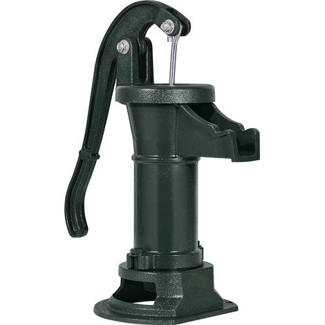 Mophorn Pompa Manuale per Pozzo, Altezza di Sollevamento fino a 7,6 m, Pompa per Acqua in Ghisa con Design Classico, Connessione NPT, Installazione Semplice, Ideale per Giardini, Colore Verde