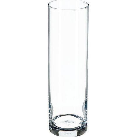 Vase cylindre en verre Flora H26cm - Atmosphera, créateur d'intérieur, design moderne et élégant (1/3)