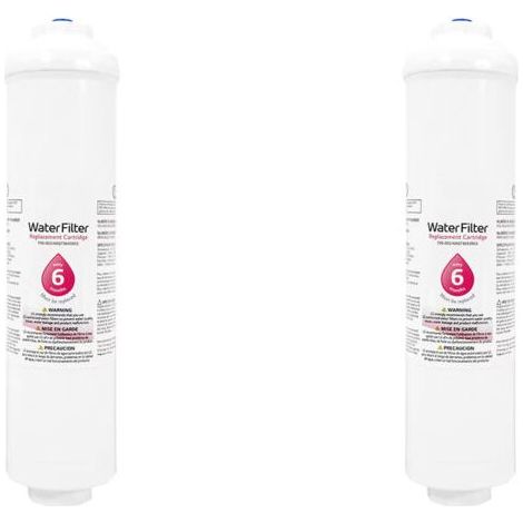 Lot de 2 - Filtre à eau externe pour réfrigérateur américain - Cartouche filtrante (1/5)