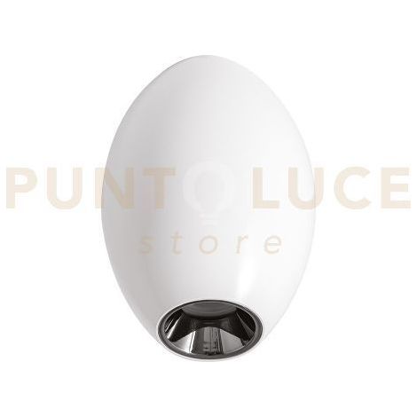 GSO150 SOLO DIFFUSORE PER SOSPENSIONE O PLAFONIER COMPONIBILE LED 3000K 728LM 10W BIANCO OPACO