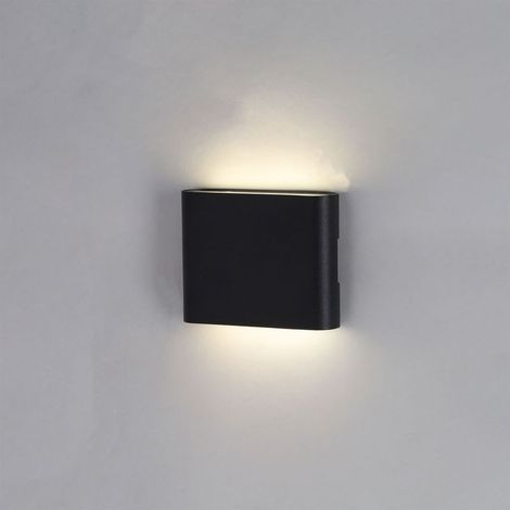 AMXCNOY Applique murale LED Medford 2 × 3 W noire [HO-WALL-27-2 x 3 W-B-WW] (1/5)