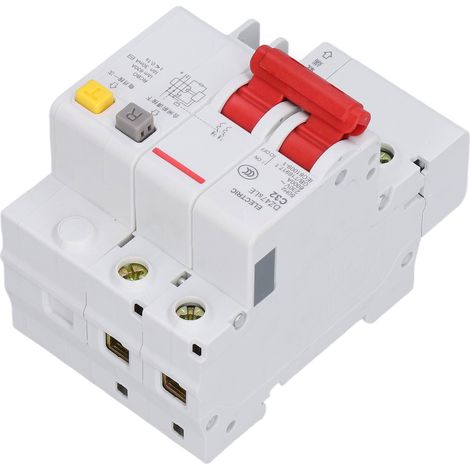 Disjoncteur différentiel miniature 2P, montage sur rail, 230 V CA, 32 A, DZ47sLE C32 (1/5)