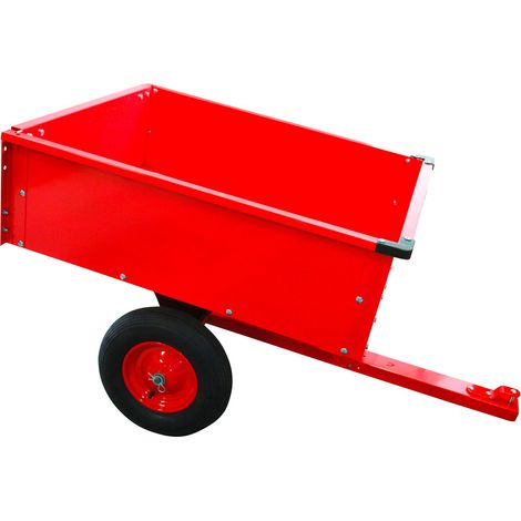 Transportanhänger Anhänger kippbar Rasentraktor Aufsitzmäher Quad Kippanhänger (1/5)