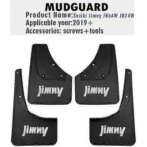 Garde-boue de haute qualité pour Suzuki Jimny JB64W JB74W 2019-2025 (4 pièces) (1/5)