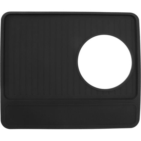 Sous-tapis antidérapant en silicone pour machine à café Breville 870 - Accessoire noir (1/5)