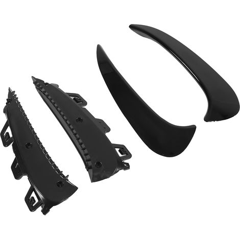 4Pcs Kit Spoiler Déflecteur d'Air Noir Brillant pour Pare-chocs Arrière Remplacement Trim Mercedes-Benz Classe GLA GLA200 260 GLA35 (1/5)
