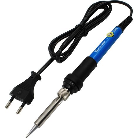 Electric soldering iron, soldering iron temperature adjustable 60W + 5 soldering failures, small European standard 220V (1/3)