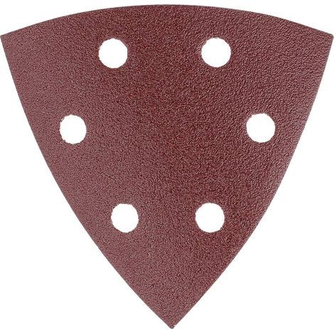 Lot de 25 Feuilles abrasives pour Ponceuse Delta, Grain 120, Dos auto-agrippant, Largeur 93 mm, Travail du bois (1/5)