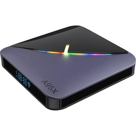 A95X F3 Air II Android 11.0 Smart TV Box, Amlogic S905W2 UHD 4K Media Player, 2,4G/5G Dualband-WLAN B