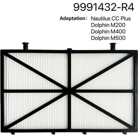 Satz mit 4 ultrafeinen Patronenfilterplatten, Teilenummer: 991432 für Dolphin-Ersatzteile (1/5)