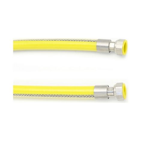TUBO FLESSIBILE IN ACCIAIO FF PER GAS- cm. 100- ATON- pezzi 1