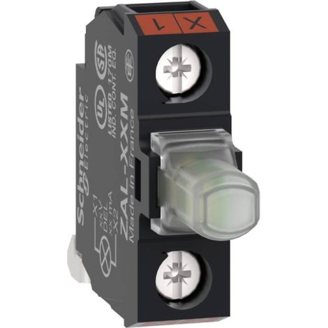 HARMONY BLOC LUMINEUX BOÎTE À BOUTONS ROUGE LED 230-240V MAINTENANCE SCHNEIDER ZALVM4M (1/3)