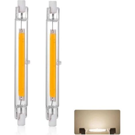 Ampoule LED R7S - 118 mm - 30 W - Dimmable - 4000 K - 3000 lm - 360 Degres - Remplacement Halogene J118 - 2 Pieces (1/5)