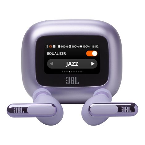 JBL Live Beam 3 Auricolare Wireless In-ear Chiamate/Musica/Sport/Tutti i giorni Bluetooth Viola