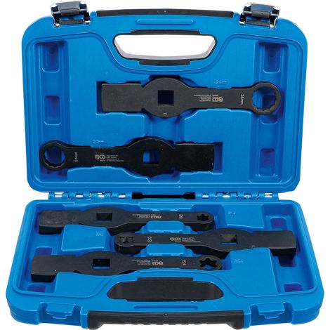 BGS Set chiavi a bussola poligonali ed E (per Torx) 5 pz - 35310 (1/5)