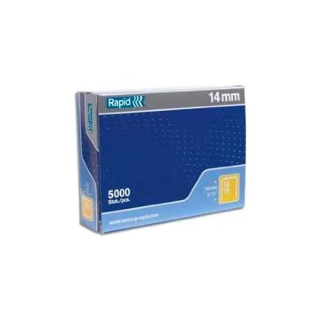Rapid Agrafes Rustiques Couleur Argentée 5000 pcs
